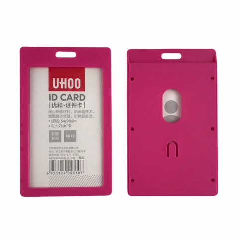 Bao đựng thẻ Uhoo 6612 5.4x9cm 1 mặt đứng (12)
