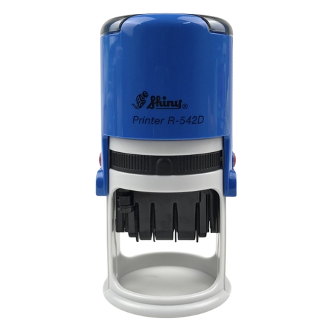 Dấu - Thẻ mực Shiny R542D Φ42mm trắng