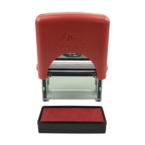 Dấu - Thẻ mực Shiny S222 38x14mm