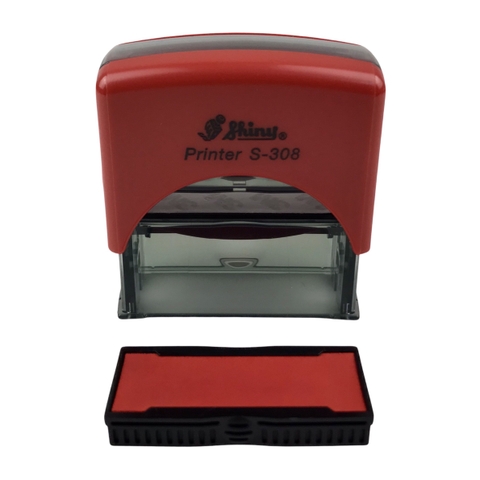 Dấu - Thẻ mực Shiny S308 45x10mm