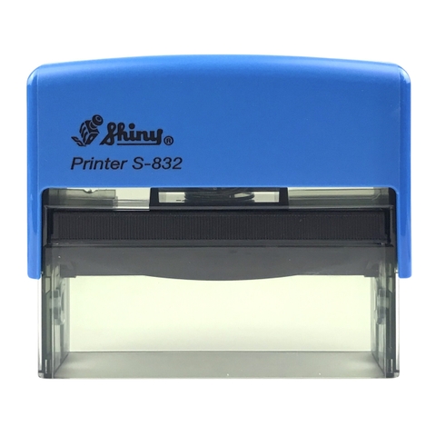 Dấu - Thẻ mực Shiny S832 75x15mm trắng