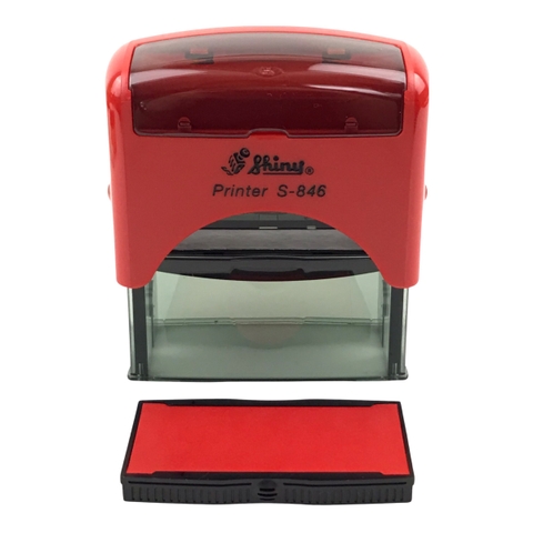 Dấu - Thẻ mực Shiny S846 65x27mm