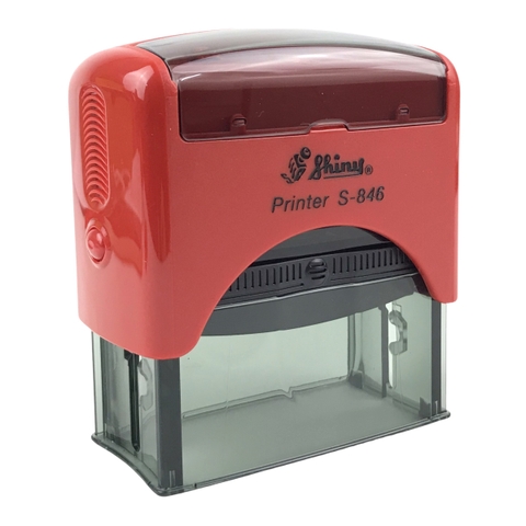 Dấu - Thẻ mực Shiny S846 65x27mm