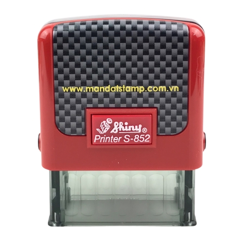 Dấu - Thẻ mực Shiny S852 38x14mm