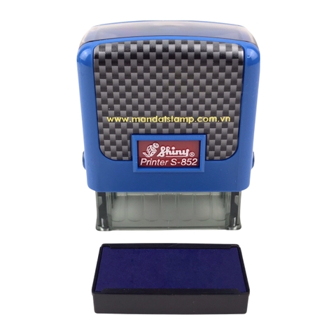Dấu - Thẻ mực Shiny S852 38x14mm