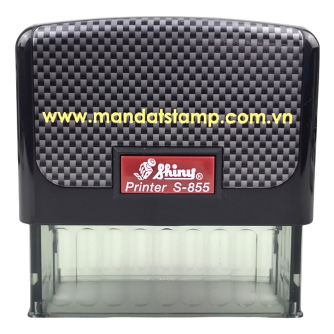 Dấu - Thẻ mực Shiny S855 70x25mm