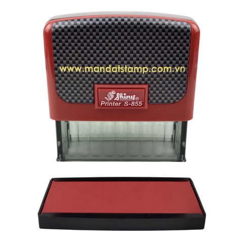 Dấu - Thẻ mực Shiny S855 70x25mm