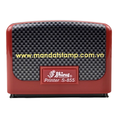 Dấu - Thẻ mực Shiny S855 70x25mm