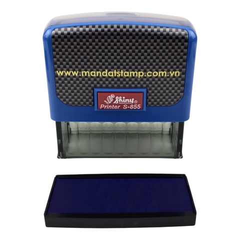 Dấu - Thẻ mực Shiny S855 70x25mm