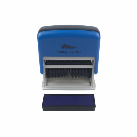 Dấu số xoay - Thẻ mực Shiny S310C 49x5mm