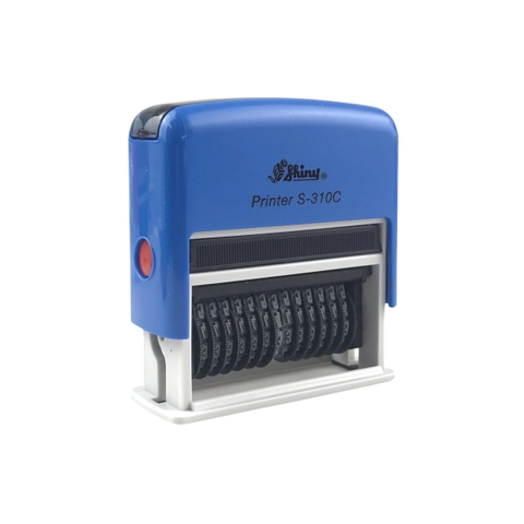 Dấu số xoay - Thẻ mực Shiny S310C 49x5mm