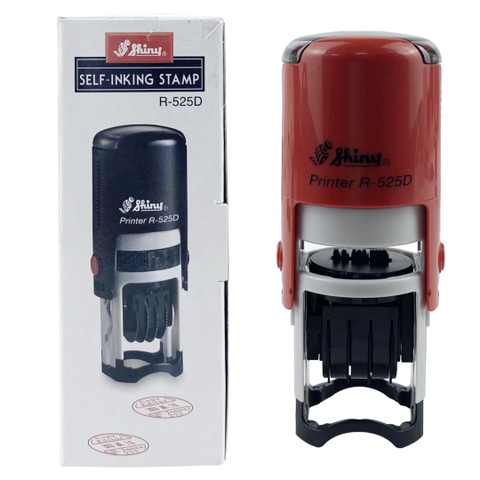 Dấu - Thẻ mực Shiny R525D Φ25mm