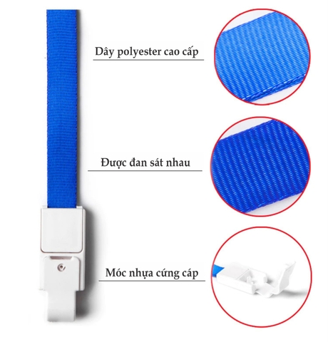 Dây đeo thẻ lụa Uhoo 6722 1.5cm (12)