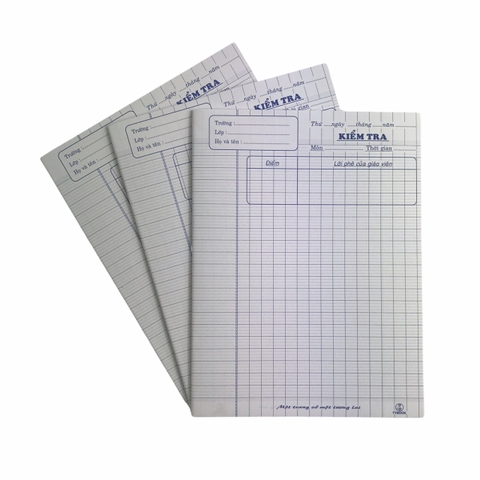 Giấy kiểm tra TT 80gsm 10 tờ (20/200)