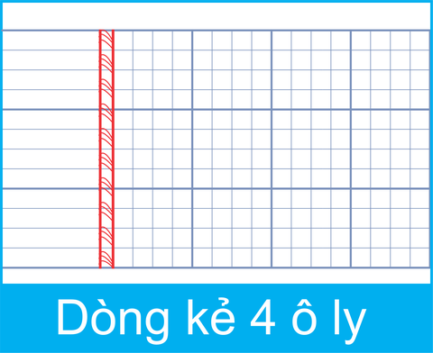 Tập TT Baby Love 96 trang 100gsm 4 ô ly (10/120)