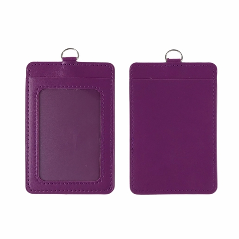 Bao đựng thẻ da 5.5x8.5cm 2 ngăn đứng (25)