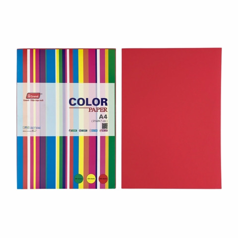 Giấy pho màu PGrand Indo 210x297mm 80gsm 500tờ A4