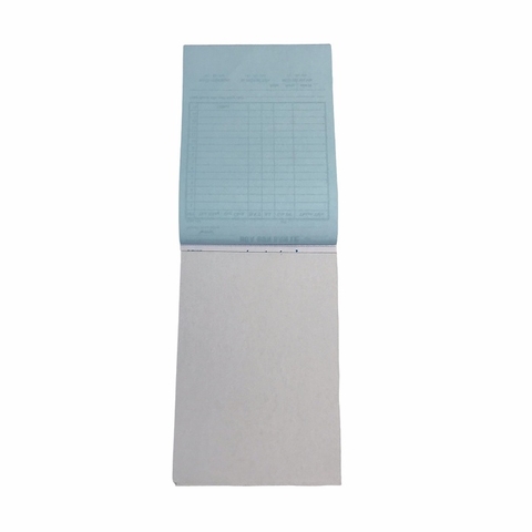 Hóa đơn bán lẻ NY 13x20cm 3 liên 33 bộ có đế (10/100)