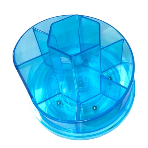 Hộp cắm bút nhiều ngăn TD S-005 xoay 360 độ, Ống cắm bút, Hộp cắm viết