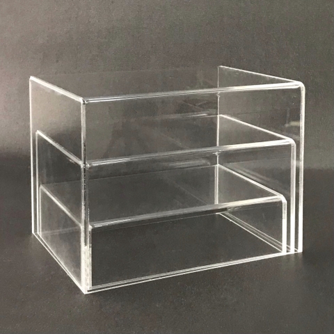 Hộp mica không nắp Enter TB104 270x170x50mm mica dày 3mm, Khay chia ngăn kéo hộc tủ, Khay nhựa đựng đồ dùng (10)