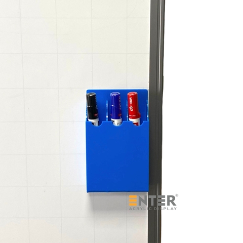 Kệ bút lông bảng Enter H16B có nam châm, Ống đựng bút, Khay cắm bút