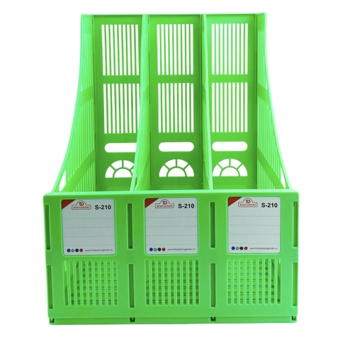 Kệ hồ sơ 3 ngăn nhựa TD S-210