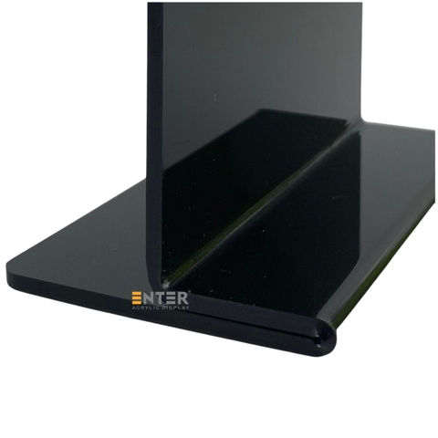 Kệ mica để bàn có khoen bật treo Enter E46 100x150mm A6, Kệ menu nhà hàng khoen lật quảng cáo, Standee mica để bàn, Bảng quét mã QR Code