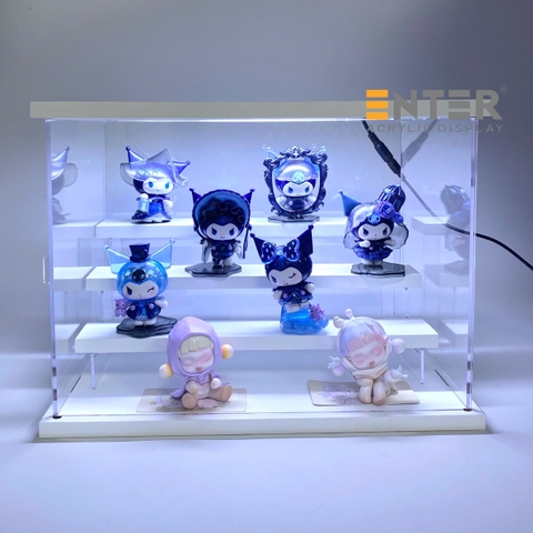 Hộp trưng bày Enter TB311 3 tầng 33x21x25cm có đèn