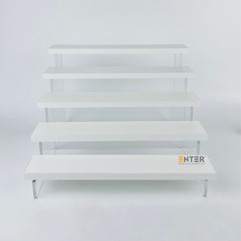 Kệ trưng bày Enter TB513 5 tầng 300x280x203mm, Kệ bậc thang để bàn, Kệ trưng bày nước hoa, mô hình