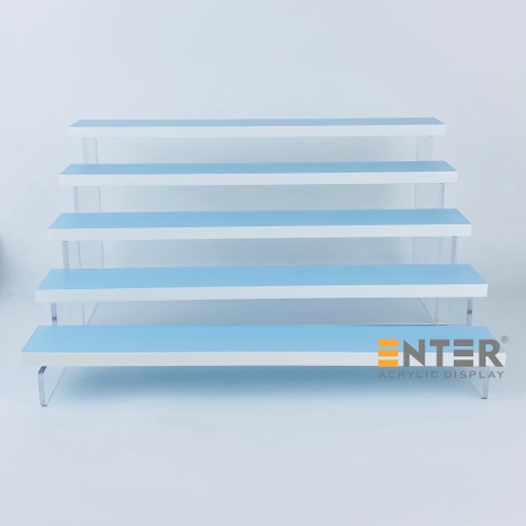 Kệ trưng bày Enter TB514 5 tầng 400x280x203mm, Kệ bậc thang để bàn, Kệ trưng bày nước hoa, mô hình