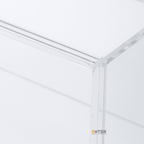 Kệ trưng bày mica Enter TB701 250x85x165mm 2 tầng cửa lùa
