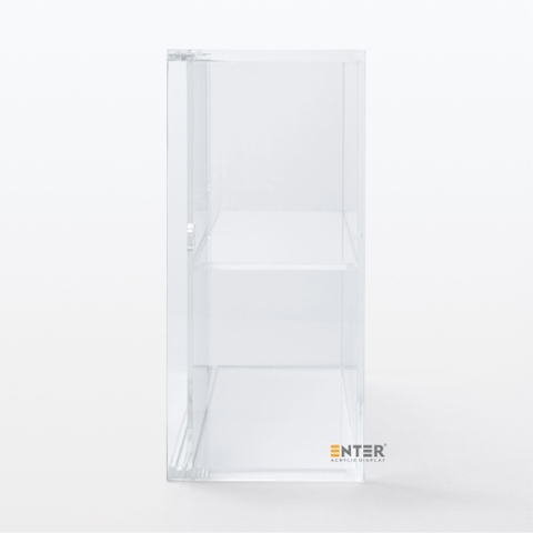 Kệ trưng bày mica Enter TB701 250x85x165mm 2 tầng cửa lùa