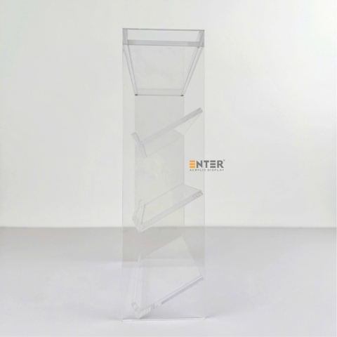 Kệ trưng bày mica Enter TB801 175x65x230mm 4 tầng