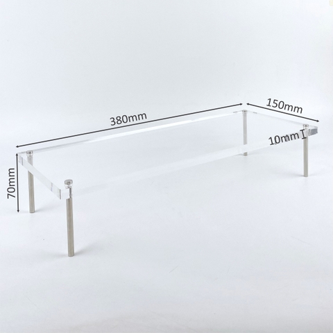 Kệ trưng bày mica Enter TBNS17 38x15x7cm liên kết bulon