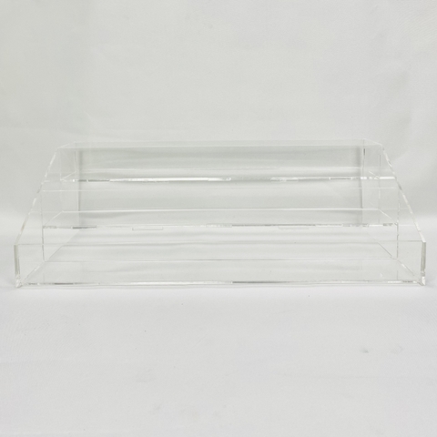 Kệ trưng bày sổ mica Enter TBNS12 3 tầng 600x300x185mm