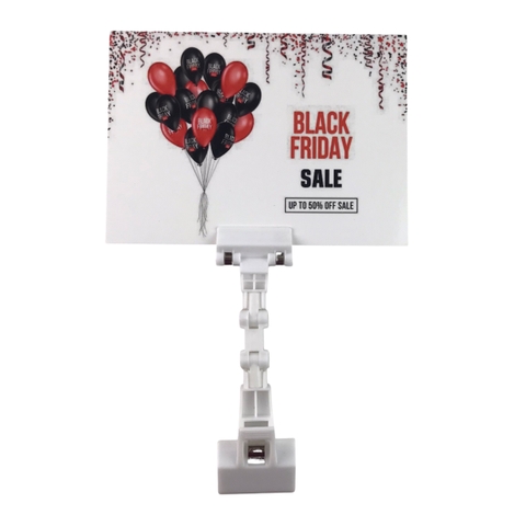 Kẹp nhựa 2 đầu xoay JE004 5.5cm