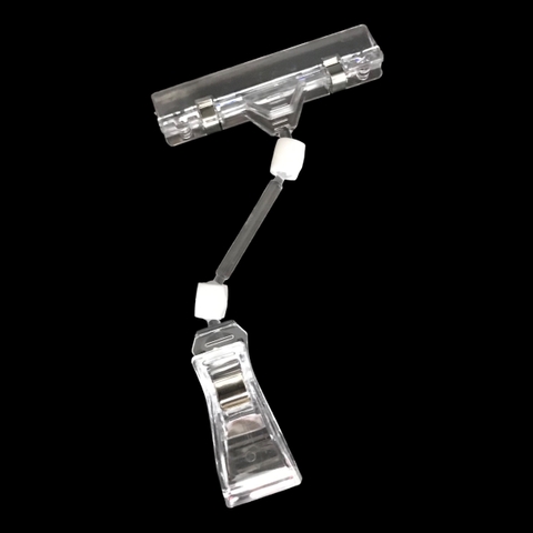 Kẹp nhựa 2 đầu JE005/JE010/JE011 trắng trong [4]