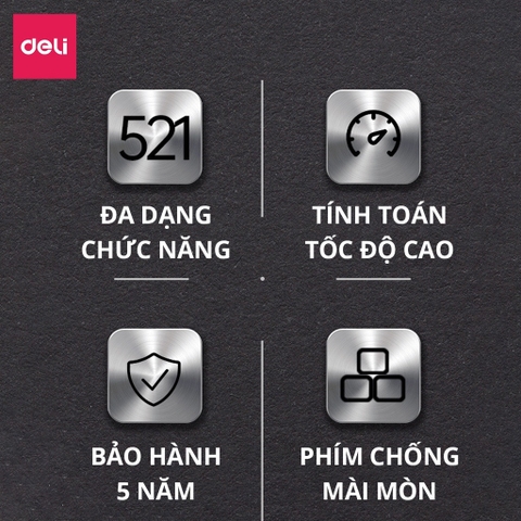 Máy tính Deli D580VN (20/80)