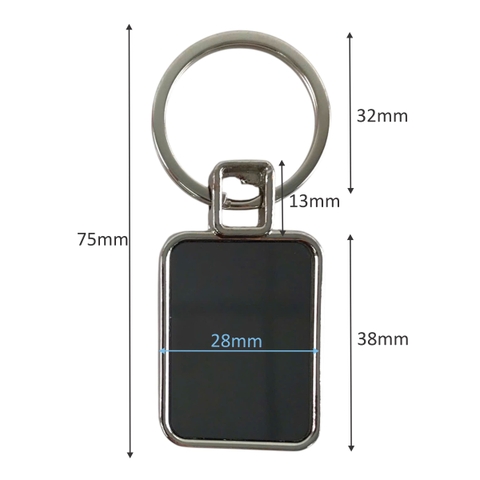 Móc khóa MK051, Móc khoá kim loại, Phôi móc khoá