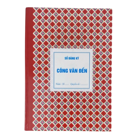 Sổ công văn đến / đi