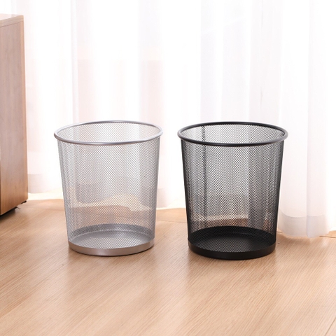 Sọt đựng rác kim loại Toppoint HY5002 tròn