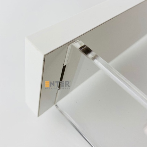 Kệ trưng bày Enter TB214 2 tầng 400x112x83mm, Kệ bậc thang để bàn, Kệ trưng bày nước hoa, mô hình