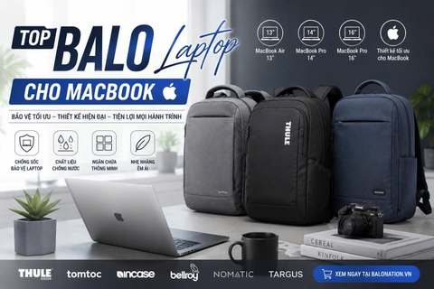 Top Balo Laptop Cho MacBook