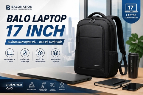 Balo laptop 17 inch