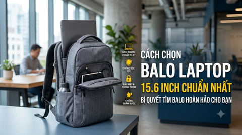 Cách Chọn Balo Laptop 15.6 Inch Chuẩn Nhất