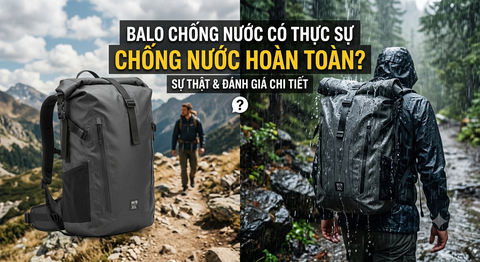 Balo Chống Nước Có Thực Sự Chống Nước Hoàn Toàn?