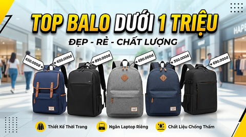 Top Balo Dưới 1 Triệu