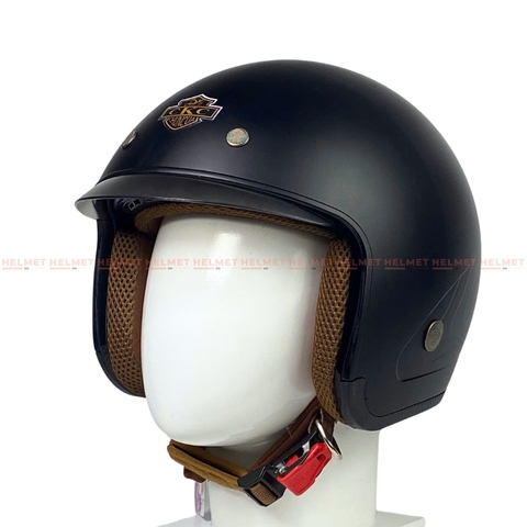 Mũ bảo hiểm 3/4 đầu kính âm CKC 709 - MBH giấu kính ĐỨC HUY unisex hiện đại chuẩn an toàn, chịu va đập mạnh