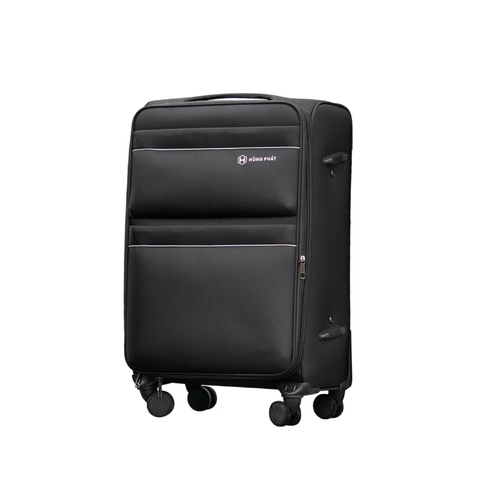 [CHÍNH HÃNG] Vali kéo vải HÙNG PHÁT 891 size xách tay cabin 20 inch - Nới rộng 25%, khóa 3 số, nhiều ngăn, trượt nước