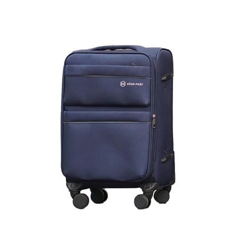 [CHÍNH HÃNG] Vali kéo vải HÙNG PHÁT 891 size xách tay cabin 20 inch - Nới rộng 25%, khóa 3 số, nhiều ngăn, trượt nước
